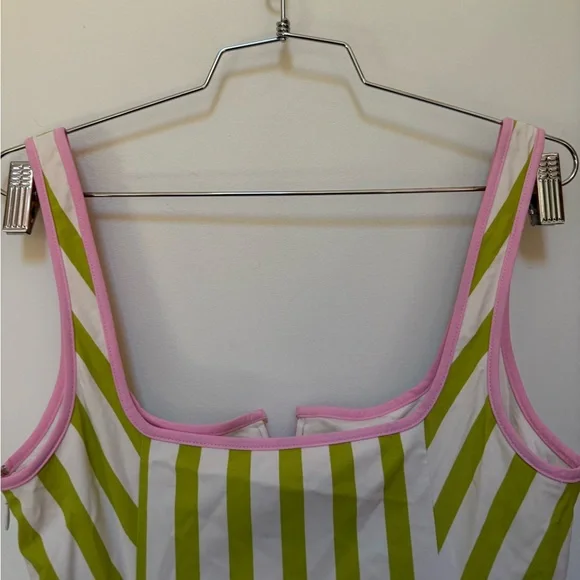 NWOT Maeve Sleeveless Notched Square-Neck Midi Dress Size XS - Picture 16 of 16